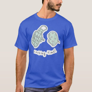 T-shirt Kawaii Cuisine Time Drôle Food Pun Lover Chef Cook