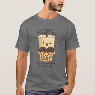 T-shirt Kawaii Cute Anime Otaku Buble Japonais Boba Tea F