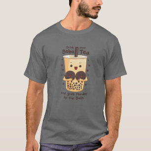 T-shirt Kawaii Cute Anime Otaku Buble Japonais Boba Tea F