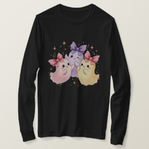 T-shirt Kawaii Cute Pastel Fantômes avec des vaches