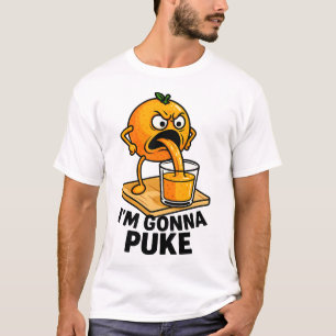 T-shirt Kawaii Fruit Funny Jus d'orange