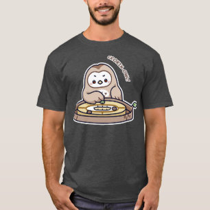T-shirt Kawaii Games Crokinole Owl
