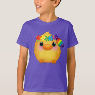 T-shirt Kawaii Hippy Chick