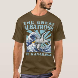 T-shirt Kawaii Japonais Grande Vague Grand Albatross Cute