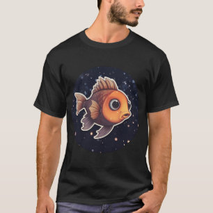 T-shirt Kawaii joli poisson bonne nuit