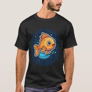 T-shirt Kawaii joli poisson Bonne Nuit