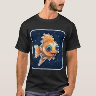 T-shirt Kawaii joli poisson Bonne Nuit