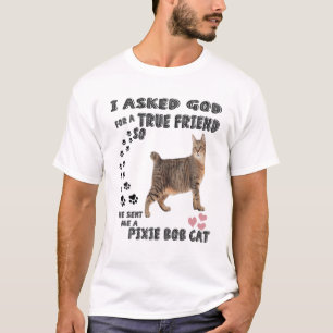 T-shirt Kawaii Kitten Citer Maman Bobcat Papa Imprimer, Mi