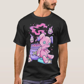 T-shirt Kawaii Pastel Goth Cute Creepy Witchy Bear Shirt