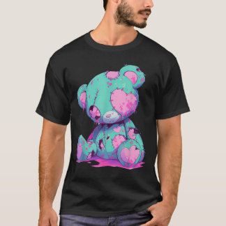T-shirt Kawaii Pastel Goth Déplaisante cuisine Zombie Tedd