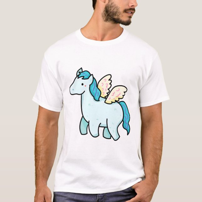 T-shirt Kawaii Pegasus (Devant)