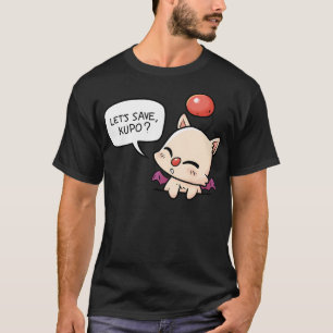 T-shirt Kawaii Pocket Moogle Enregistrer Kupo Mog