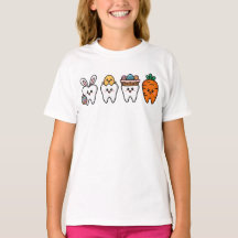 Kawaii Tooth Pâques Art - Adjoint Dentaire