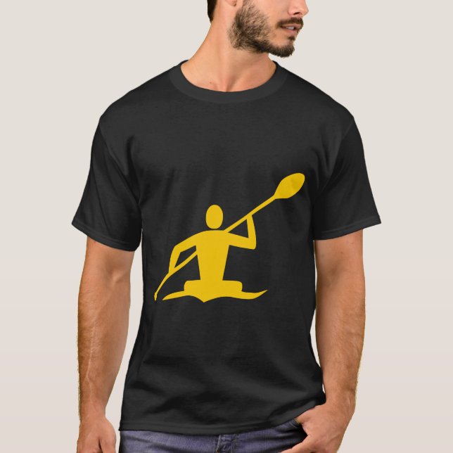 T-shirt Kayak - Ambre (Devant)