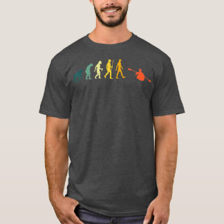 T-shirt Kayak Evolution Canoë de développement de canoë