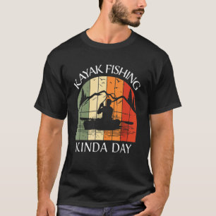 T-shirt Kayak Kayak en eau vive Pêche Bateau Vêtements d'é