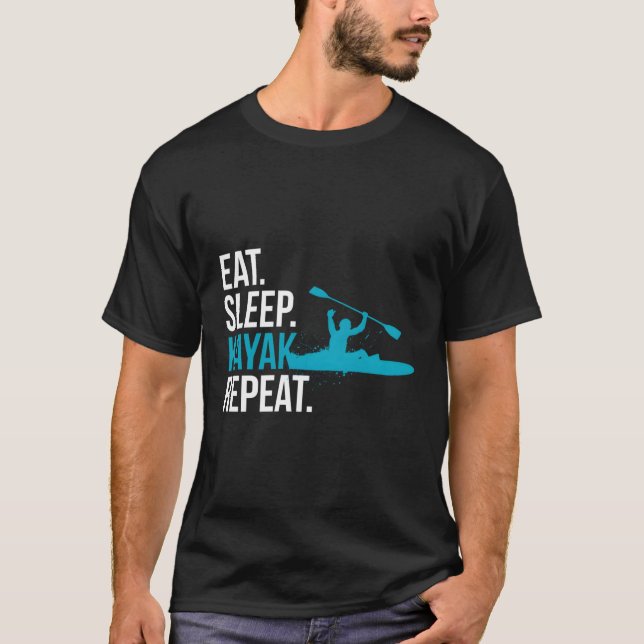 T-shirt Kayak Kayak Pour Kayakers (Devant)