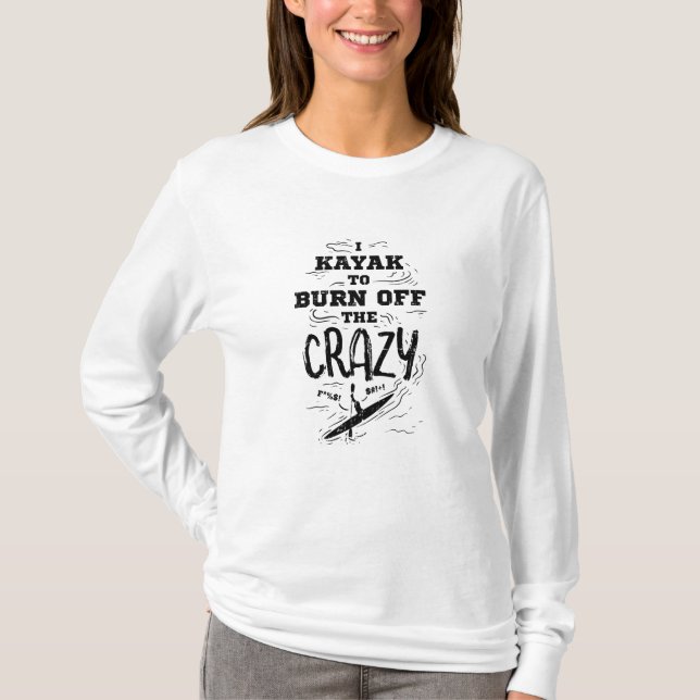 T-shirt Kayak Kayaker (Devant)
