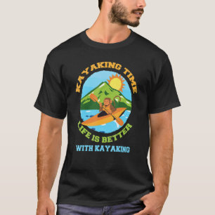 T-shirt Kayak Time Avec Kayak