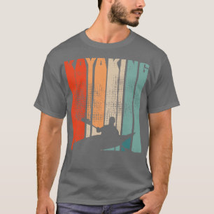 T-shirt Kayaking Canoë Retro 2