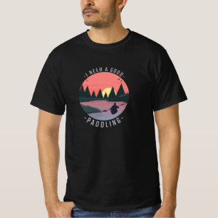 T-shirt Kayaking Kayak Paddle
