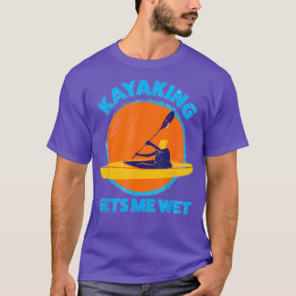 T-shirt Kayaking me mouille Funny Halloween Noël