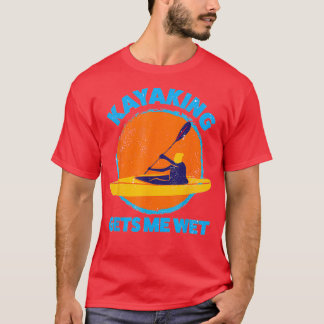 T-shirt Kayaking me mouille Funny Halloween Noël