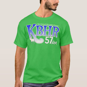 T-shirt KBHR 57 AM Northern Exposure Radio Station