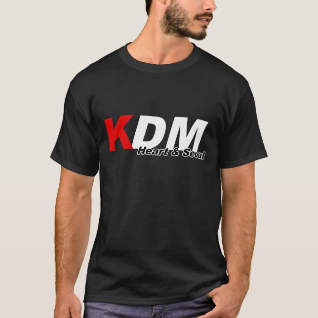 T-shirt KDM entendent et obscurité de Séoul (Devant)