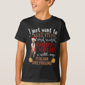 T-shirt Ke Stuff Regarder les films de Noël Père Noël Ital