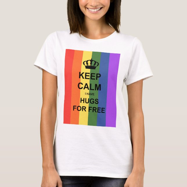 T-shirt keep calm (Devant)