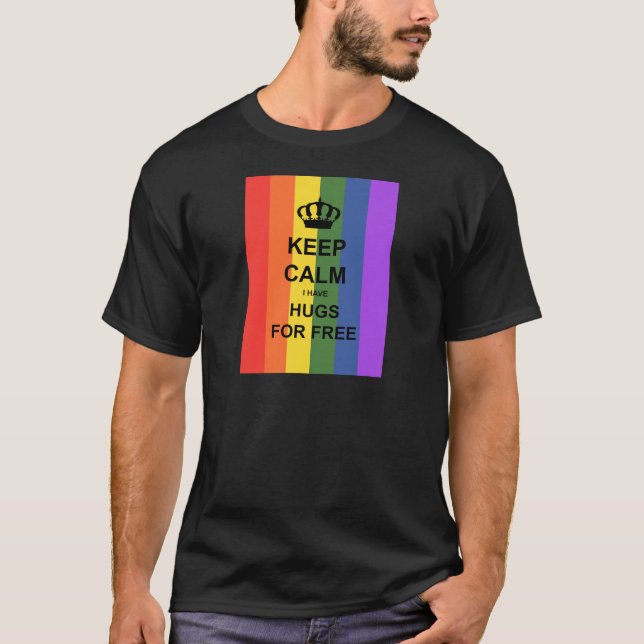 T-shirt keep calm (Devant)
