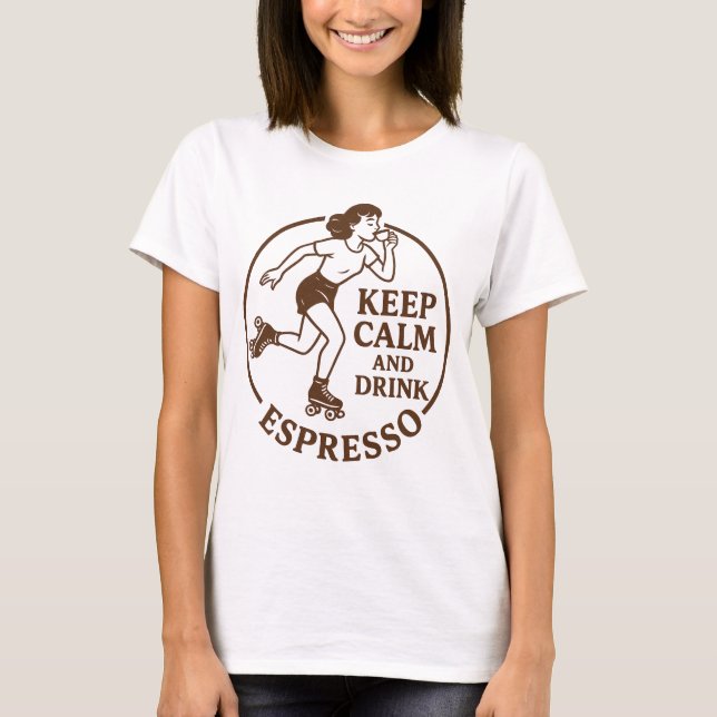 T-shirt Keep Calm (Devant)