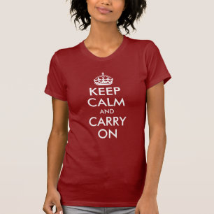 T-shirt « Keep Calm and Carry On »