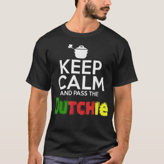 T-shirt Keep Calm and Pass the Dutchie ! Jamaican Music Lo