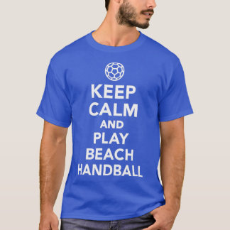T-shirt Keep calm and play Beach handball