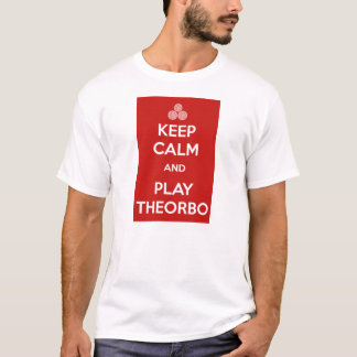 T-shirt Keep calm and play theorbo