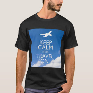 T-SHIRT KEEP CALM ET TRAVEL