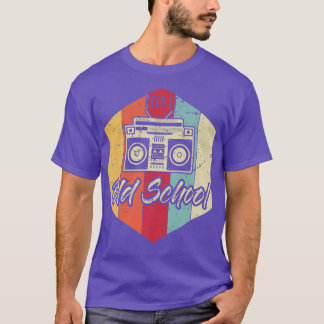 T-shirt Keep It Old School Hip-Hop Music Rap Hip-Hopper 80