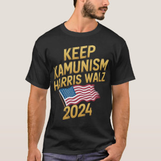 T-shirt Keep Kamunism Walz 2024 Show Your Pride boy