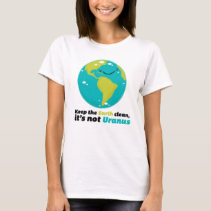 T-shirt Keep The Earth Clean