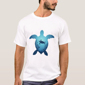 T-shirt Keep The Sea Plastic Free Save The Sea Turtles T-S