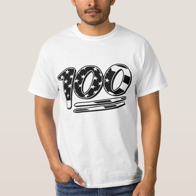 T-shirt Keeping It USA 100 (Devant)