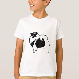 T-shirt Keeshond Graphics - Cute Original Chig Art