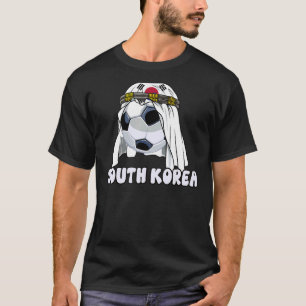 T-shirt Keffiyeh Ball Corée du Sud Fans de football