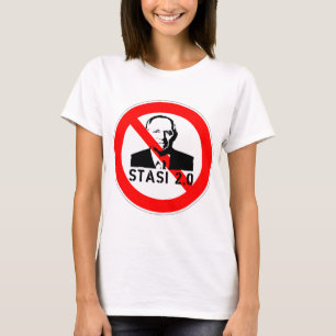 T-shirt Keine Stasi 2,0