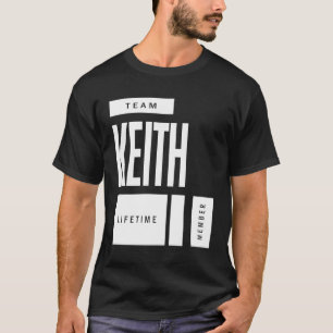 T-shirt Keith Nom personnalisé Cadeau Anniversaire