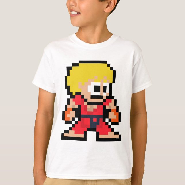 T-shirt Ken 8 bits (Devant)