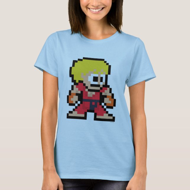 T-shirt Ken à 8 bits (Devant)