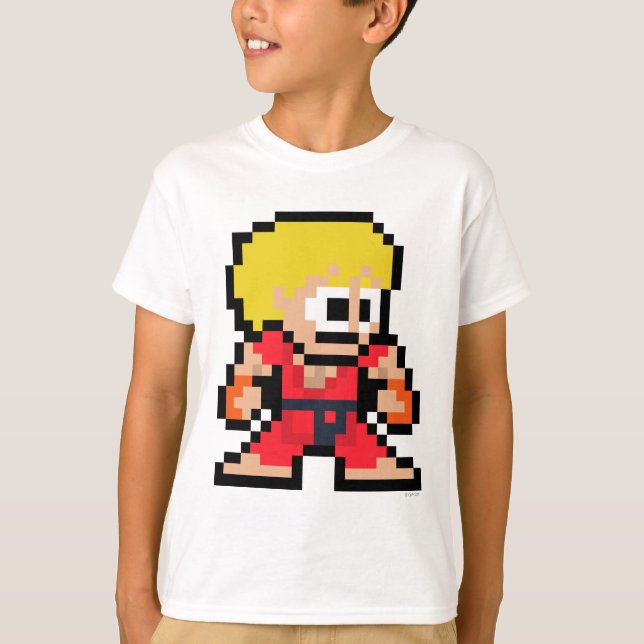 T-shirt Ken à 8 bits (Devant)
